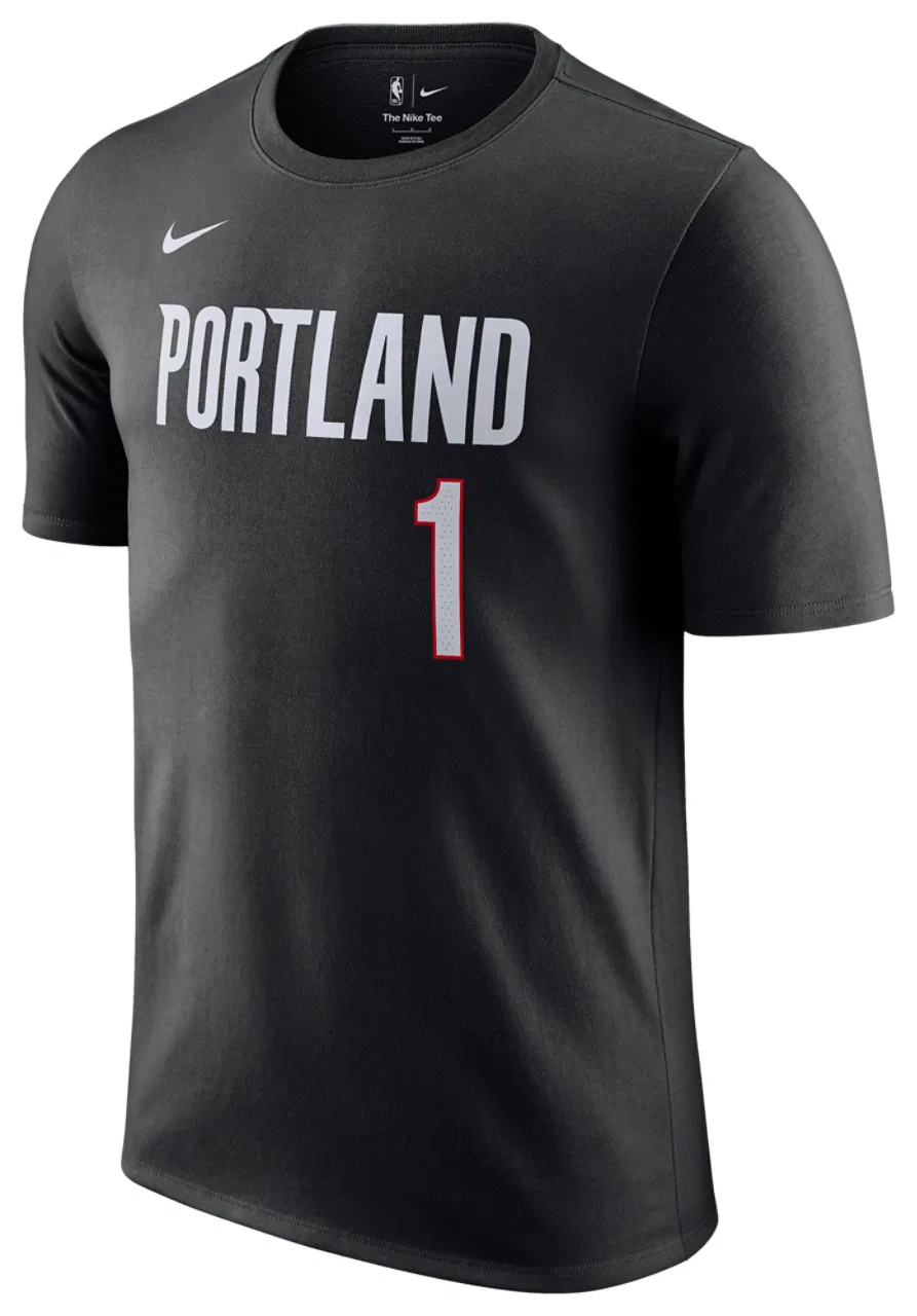 Мужская футболка с принтом Nike Essentials Name & Number, Nike, Black
