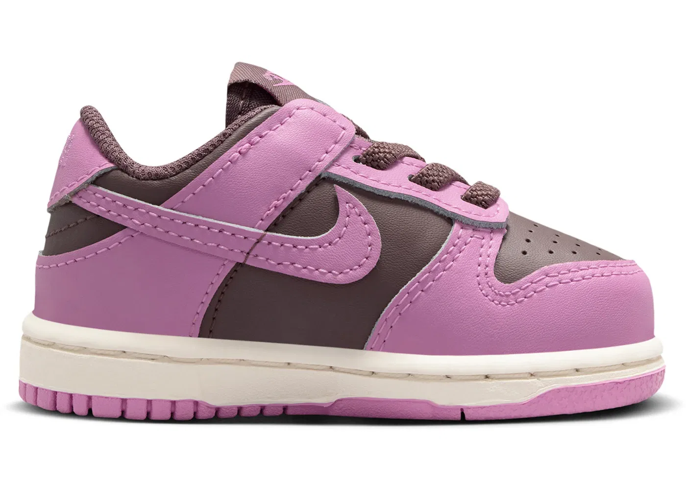 Детские кроссовки Lifestyle с принтом Nike Dunk Low Nike, Tattoo/Pale Ivory/Light Magenta