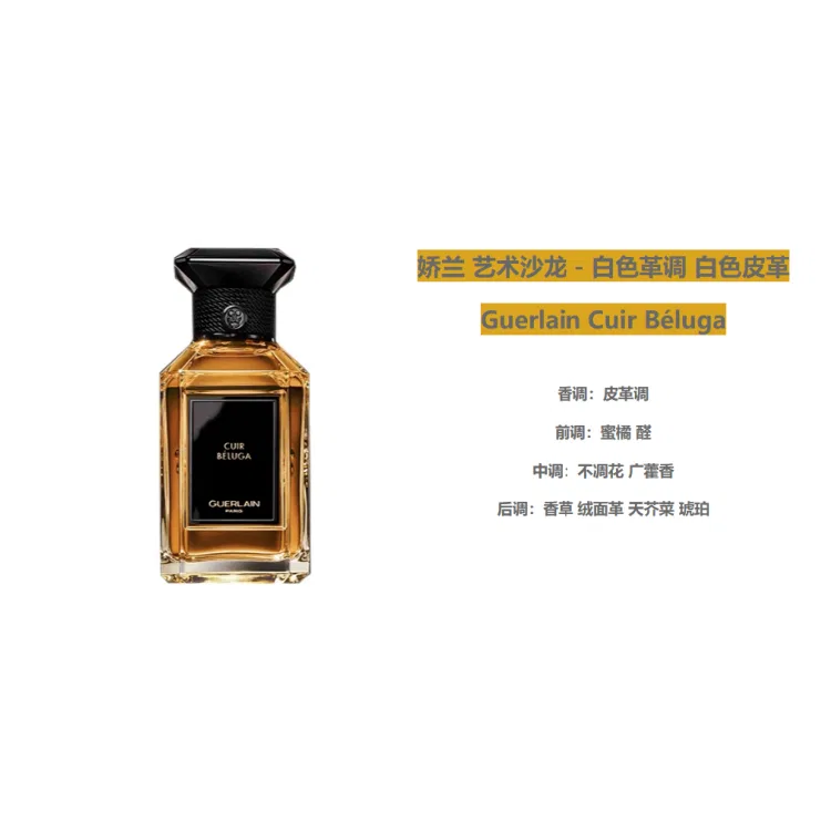Парфюмерная вода Arts Salon White Leather Tone, 200 мл, GUERLAIN, Honey Orange Patchouli Vanilla — фото 4