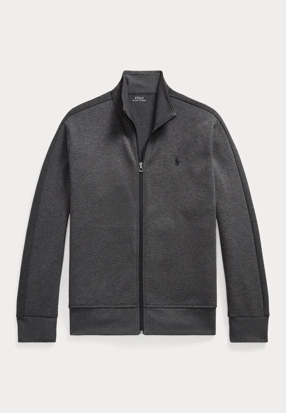 Спортивная куртка из двойной вязки - толстовка на молнии Polo Ralph Lauren, Windsor Heather — фото 4