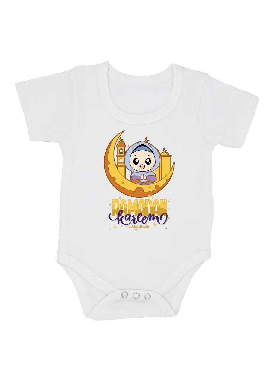 Боди-комбинезон с принтом для новорожденных Printshop4Me, белый