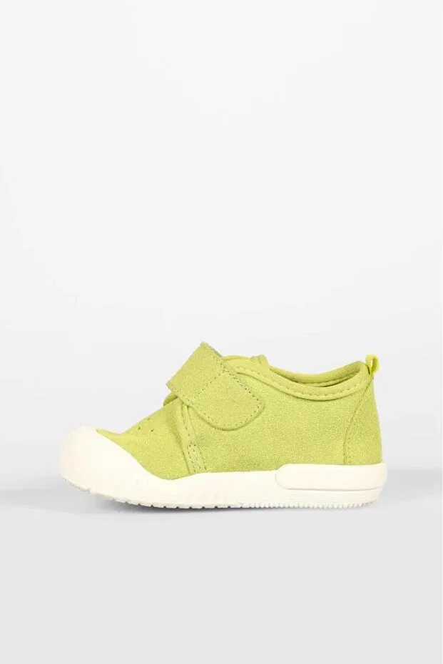 Детские ортопедические туфли на липучке Anka ii first step daily orthopedic shoes Vicco, Green — фото 3