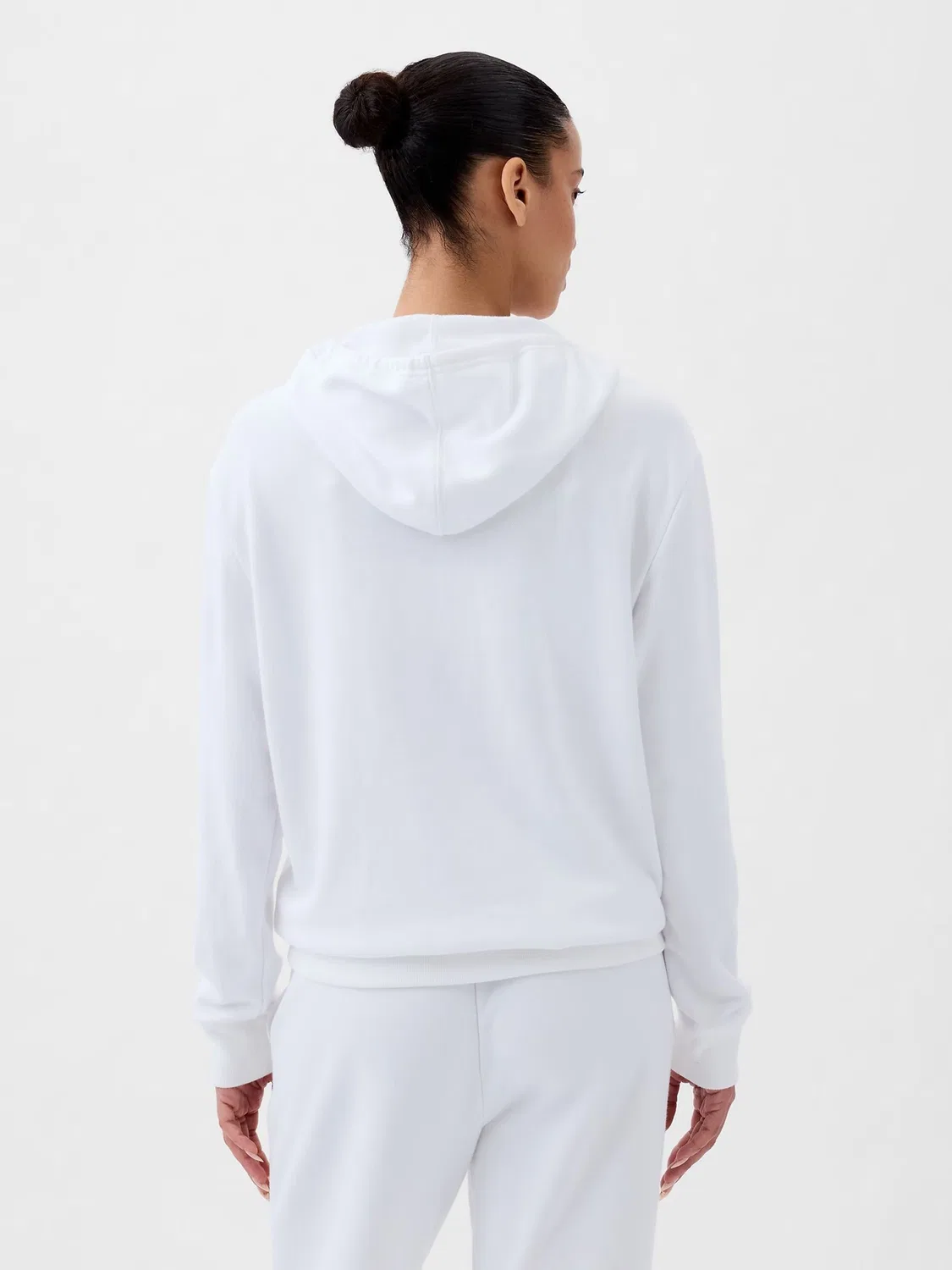 Худи, белое, Logo Hoodie Gap, белый — фото 2