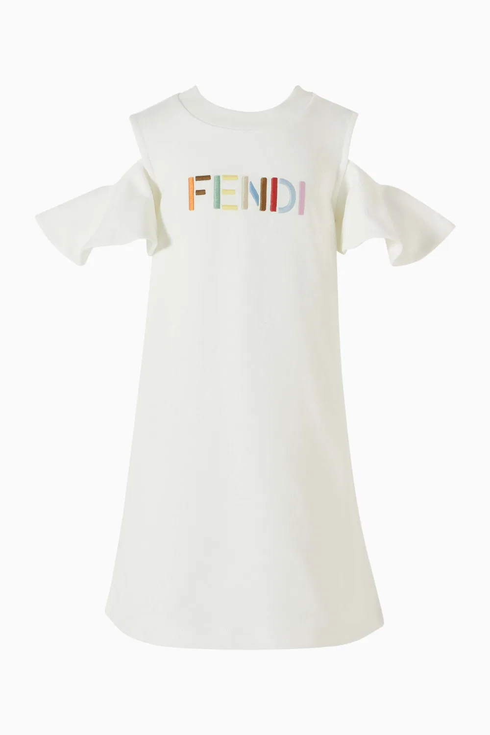 Платье с логотипом Fendi, детское