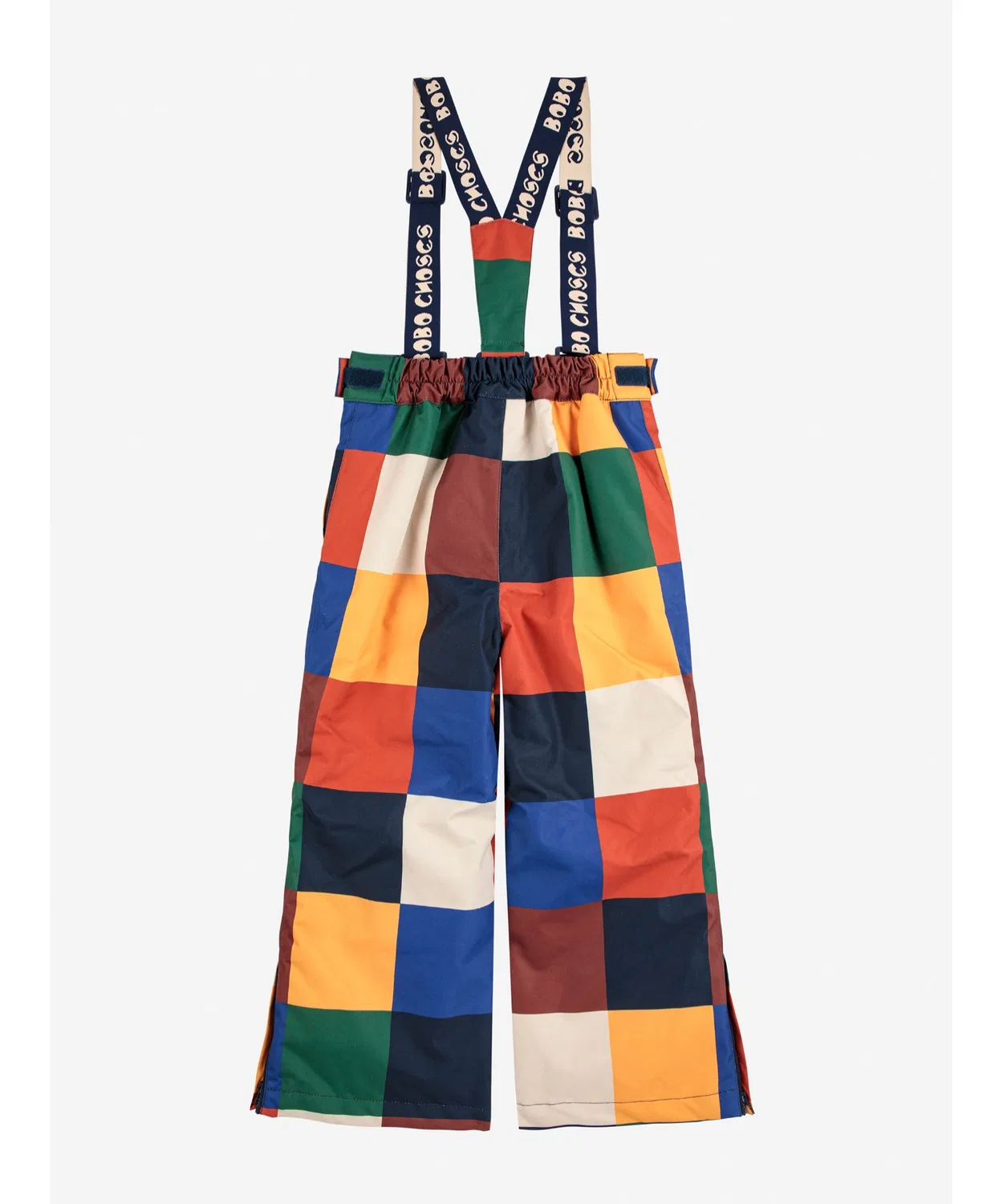 Детские лыжные штаны-полукомбинезон с принтом Multicolor Tiles BOBO CHOSES, Multicolor — фото 2