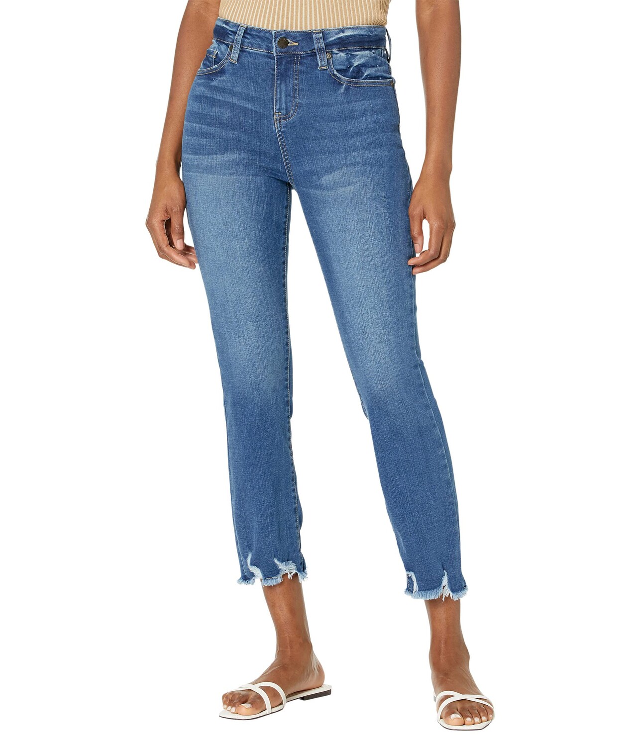 

Джинсы William Rast, Ultra High-Rise Slim Straight