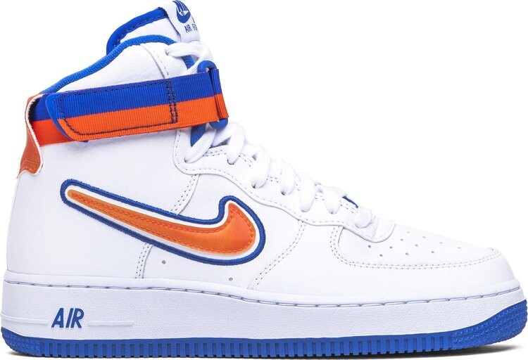 

Кроссовки Nike Air Force 1 High '07 LV8 Sport 'Knicks', белый