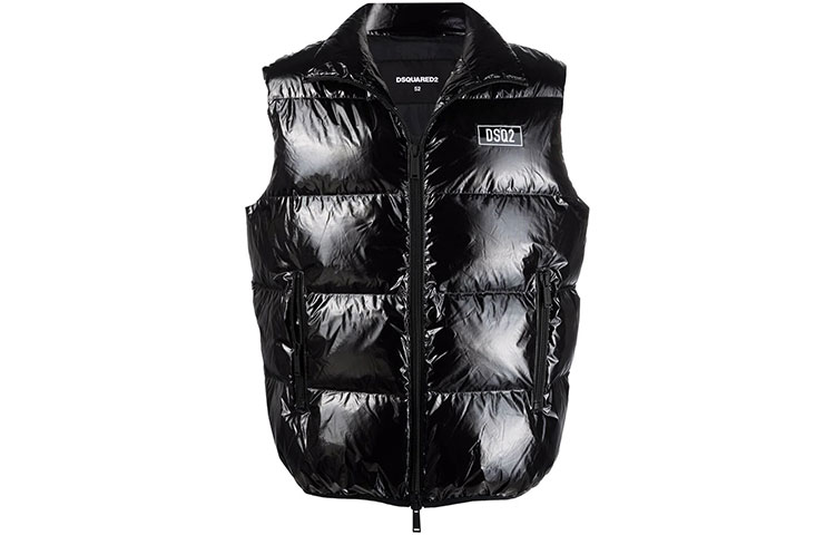 

DSQUARED 2 Ультралёгкая пуховая жилетка, Black