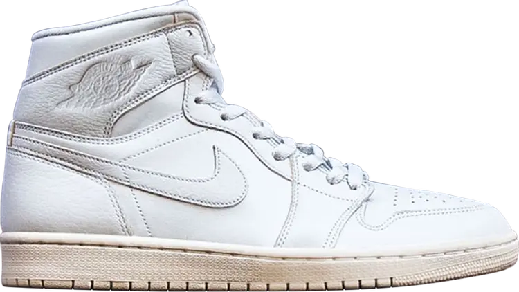 

Кроссовки Air Jordan 1 Retro High Premium Pure Platinum, белый, Белый;серый, Кроссовки Air Jordan 1 Retro High Premium Pure Platinum, белый