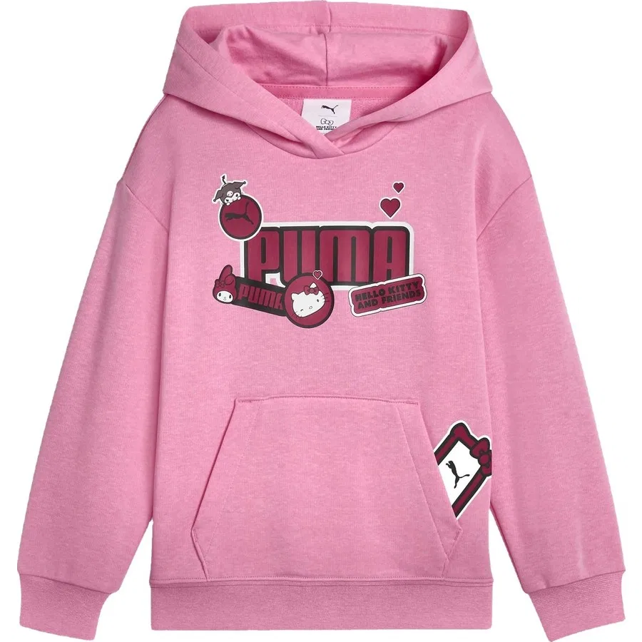 Детский свитшот с капюшоном Hello Kitty&Friends Graphic Puma, Розовый