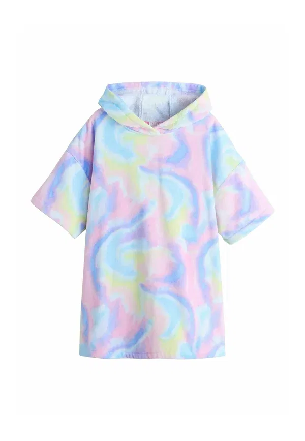 Пончо из 100% хлопка Poncho Next, Multi Tie Dye, мультиколор