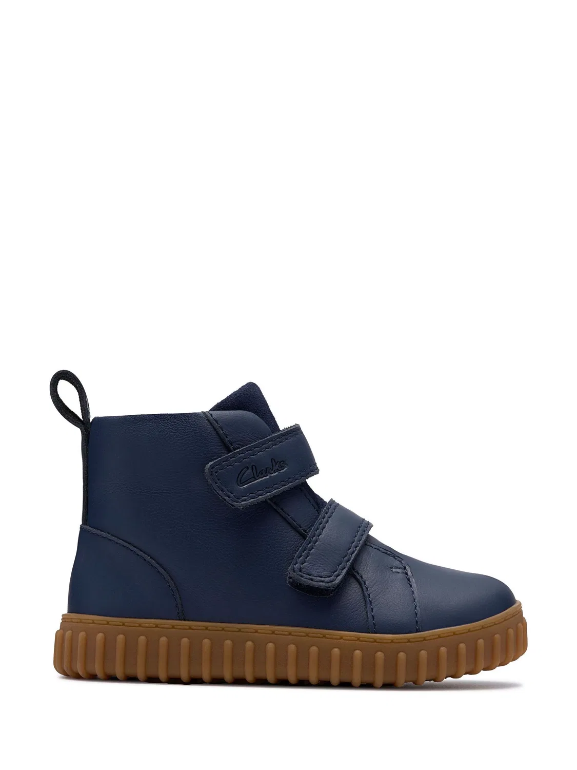 Кроссовки высокие Clarks Cove Sky, синие, для девочек