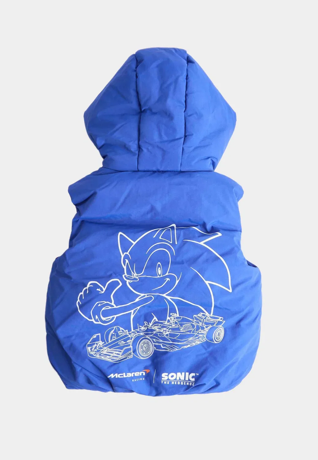 Утепленный жилет Sonic x McLaren (2-8 лет). Унисекс Marks & Spencer, Blue — фото 2