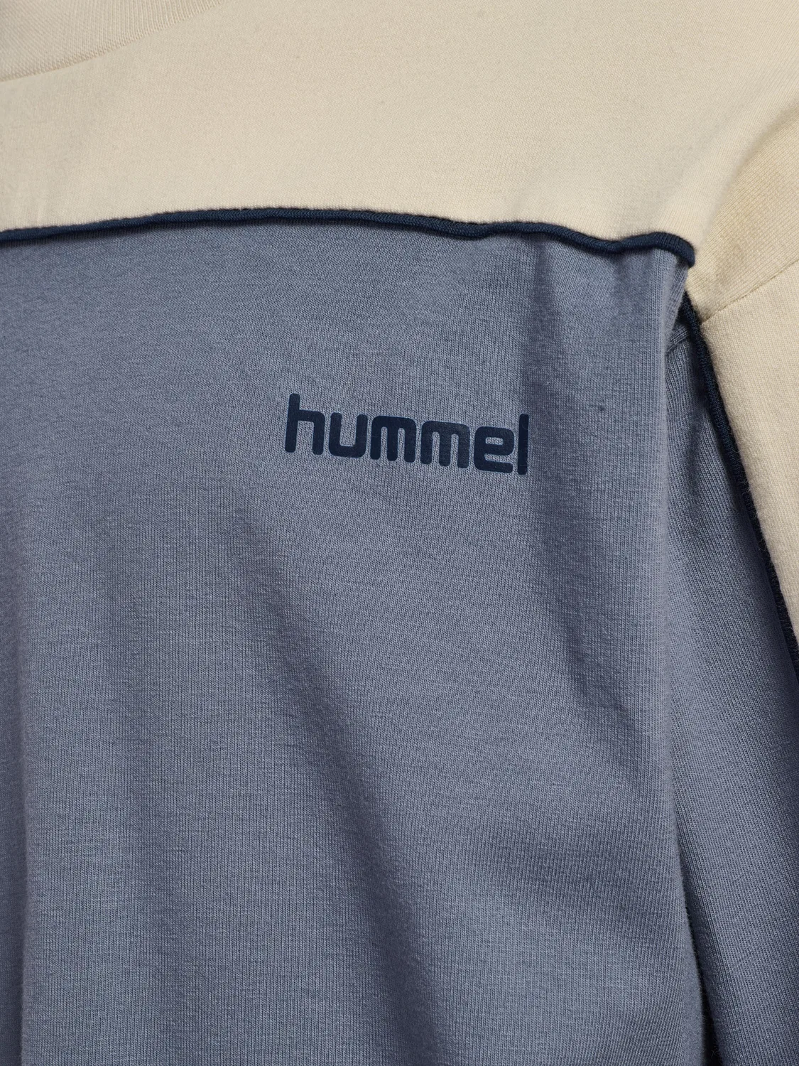 Детская футболка с длинным рукавом Hmljr Loose Hummel, Grau — фото 3