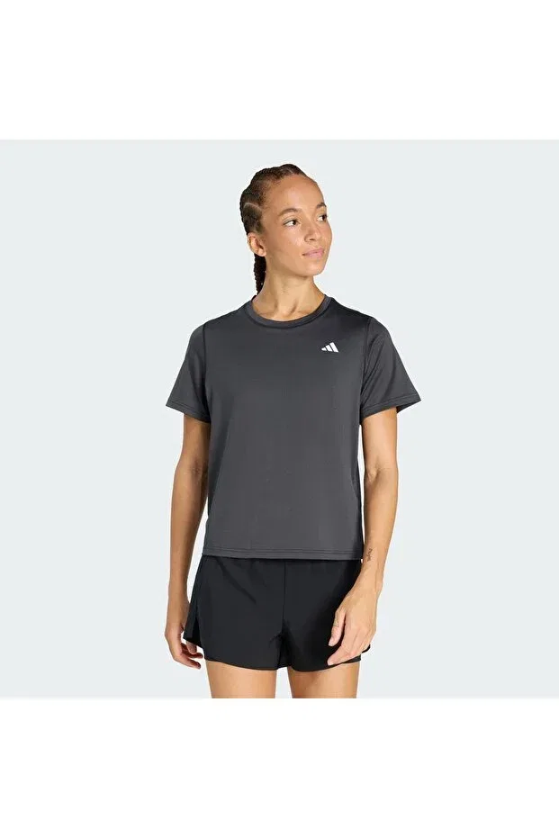 Женская футболка с круглым вырезом We mın crew tee Adidas, Black