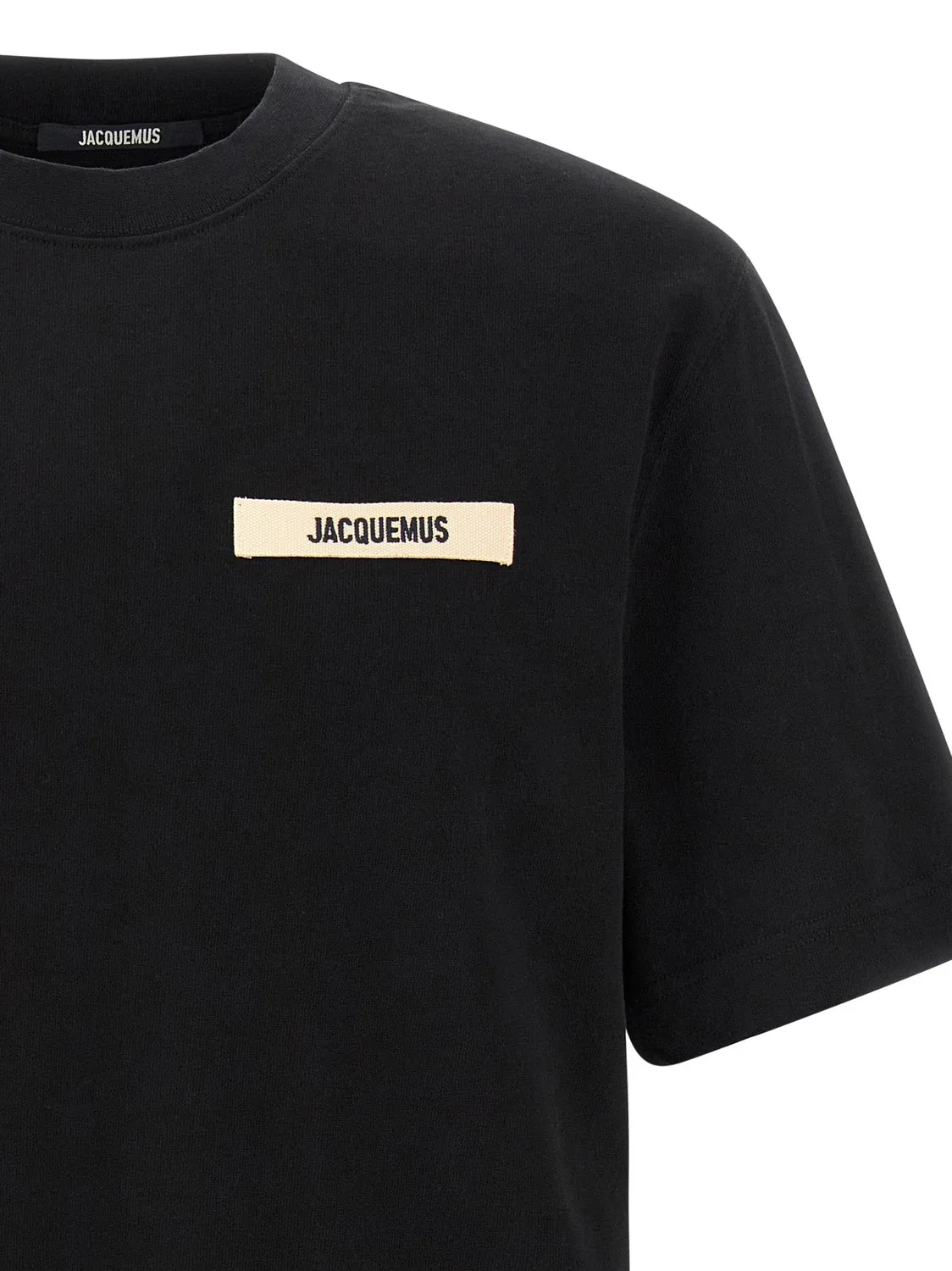 Футболка «Gros Grain» JACQUEMUS, черный — фото 3