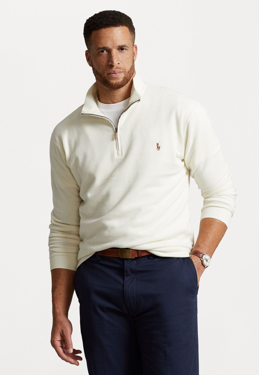 

Джемпер Polo Ralph Lauren Big & Tall, белый