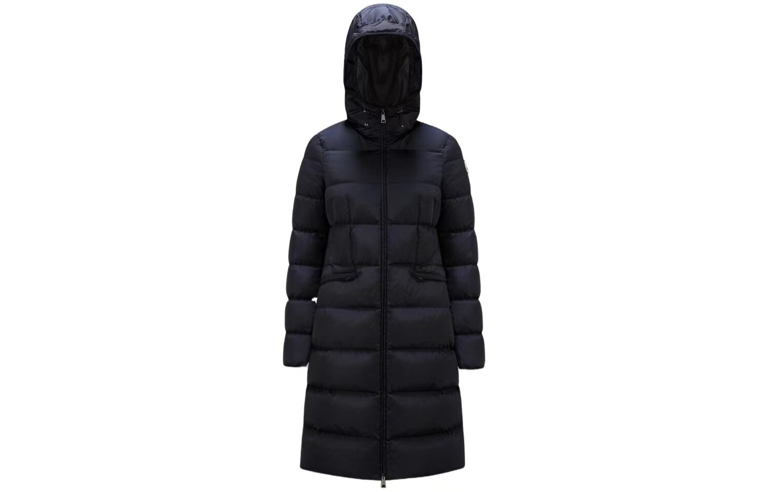 

Пуховик женский синий Moncler