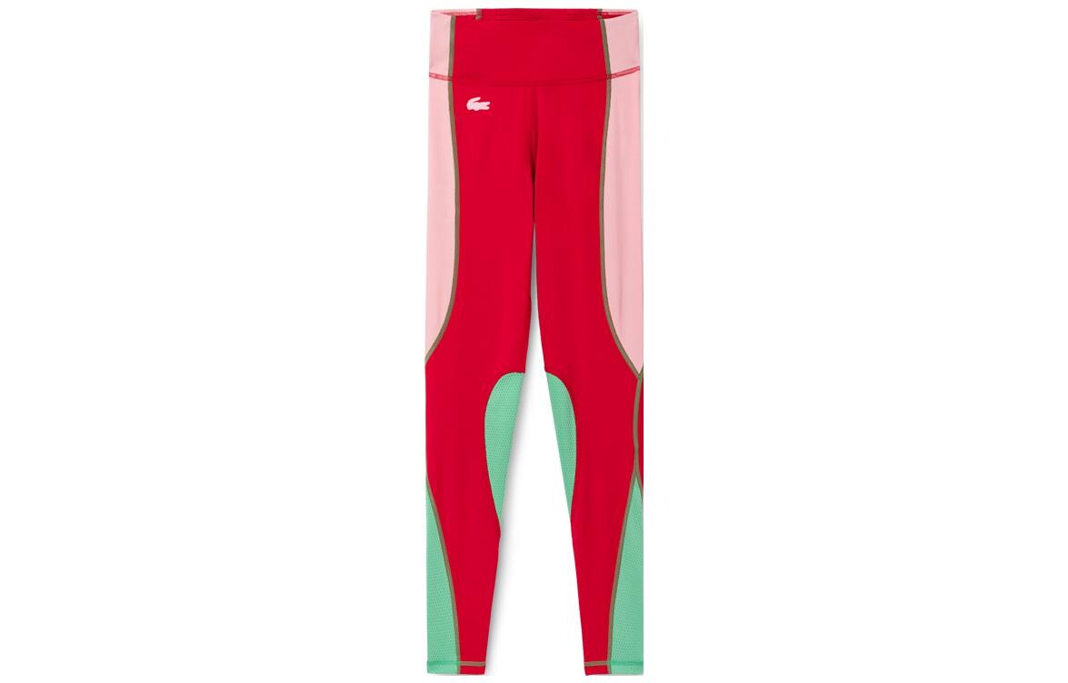 

Спортивные брюки женские красные, розовые, зеленые цветовые блоки Lacoste
