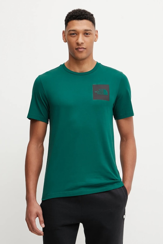

Футболка Fine The North Face, зеленый