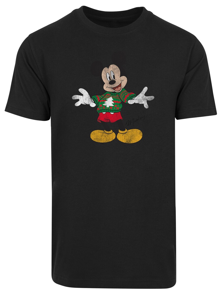 

Рубашка F4NT4STIC Disney Micky Mouse Christmas, черный