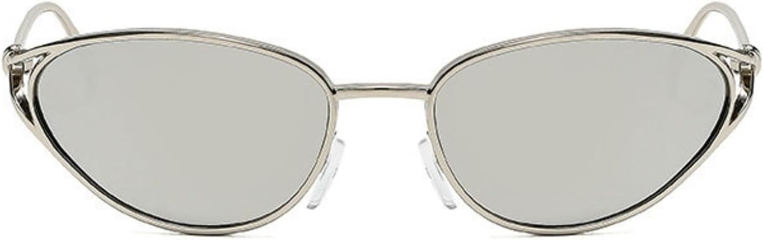 

Солнцезащитные очки Willochra Fashion 90s «кошачий глаз» для женщин, модные треугольные солнцезащитные очки в металлической оправе, овальные солнцезащитные очки для женщин с защитой от УФ-излучения UV400, C7