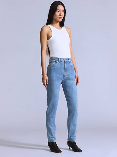 

Женские джинсы Slim Fit с высокой посадкой Levi's, цвет Pool Side - Medium Wash