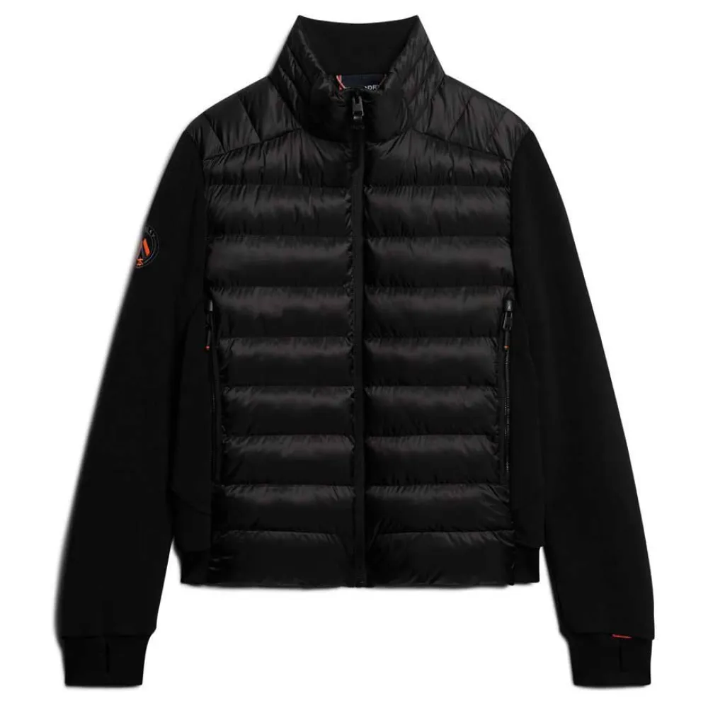 

Куртка Superdry Storm Fleece Hybrid bomber, черный
