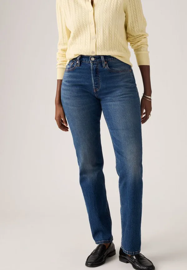 Легкие джинсы прямого кроя 501 curve Levi'S, History Today