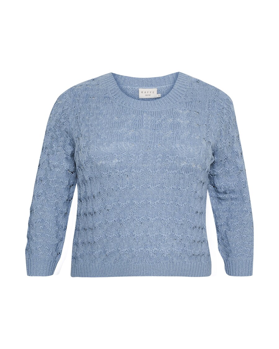 

Свитер KAFFE CURVE Chelena, цвет Smoke blue