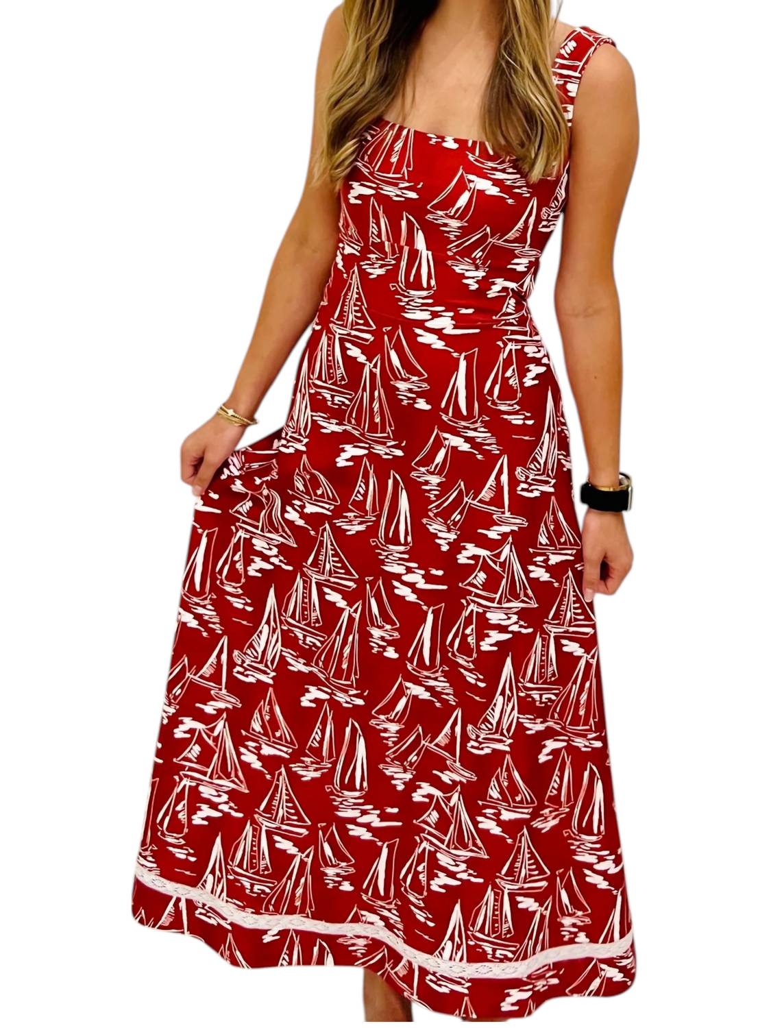 

Платье макси Arielle в вишневом цвете SMITH & QUINN, Cherry