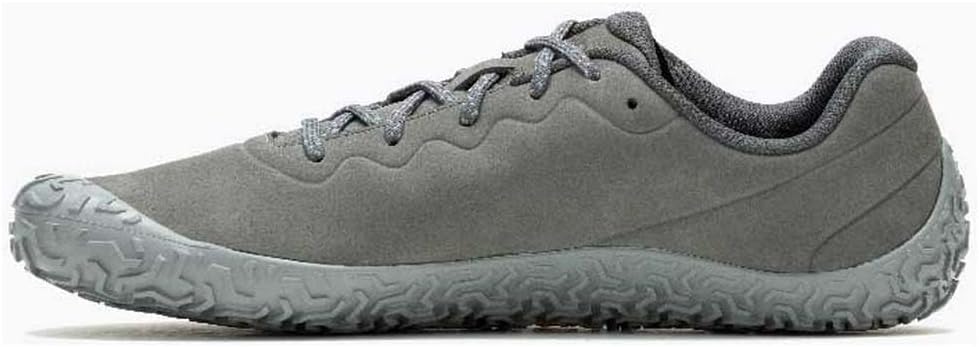 Мужские кроссовки для трейлраннинга Merrell Vapor Glove 6 из кожи, Rock — фото 4