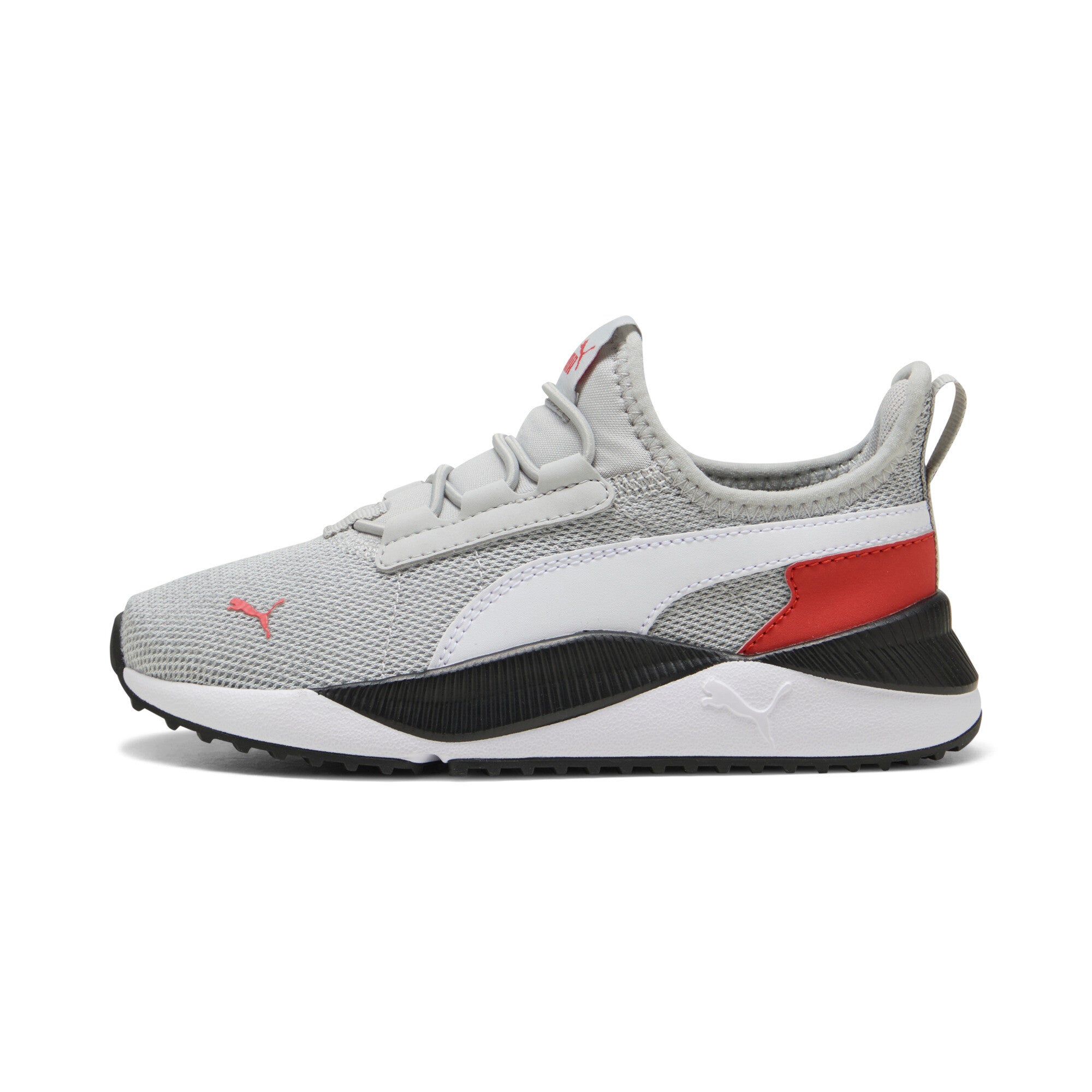 

Кроссовки PUMA Little Kids Pacer Easy Street AC, цвет cool light gray/white/red fire