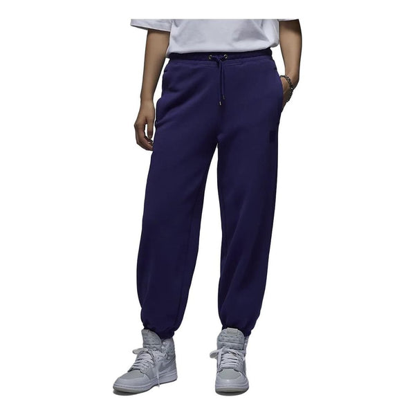 

Брюки flight fleece trousers 'dark purple' Air Jordan, фиолетовый