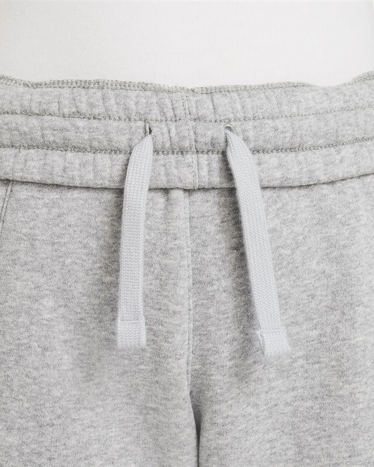 Джоггеры Nike Club Fleece для старших детей, Dark Grey Heather/Base Grey/White — фото 3
