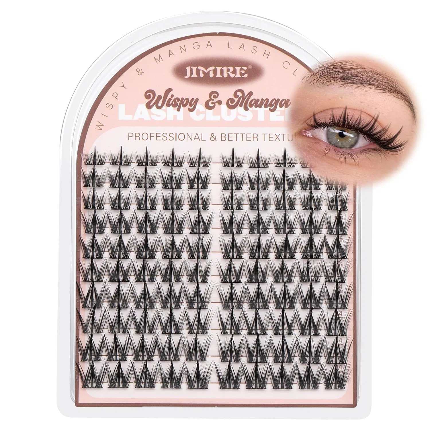 Накладные ресницы «Manga Cluster Eyelashes» от JIMIRE Jimire