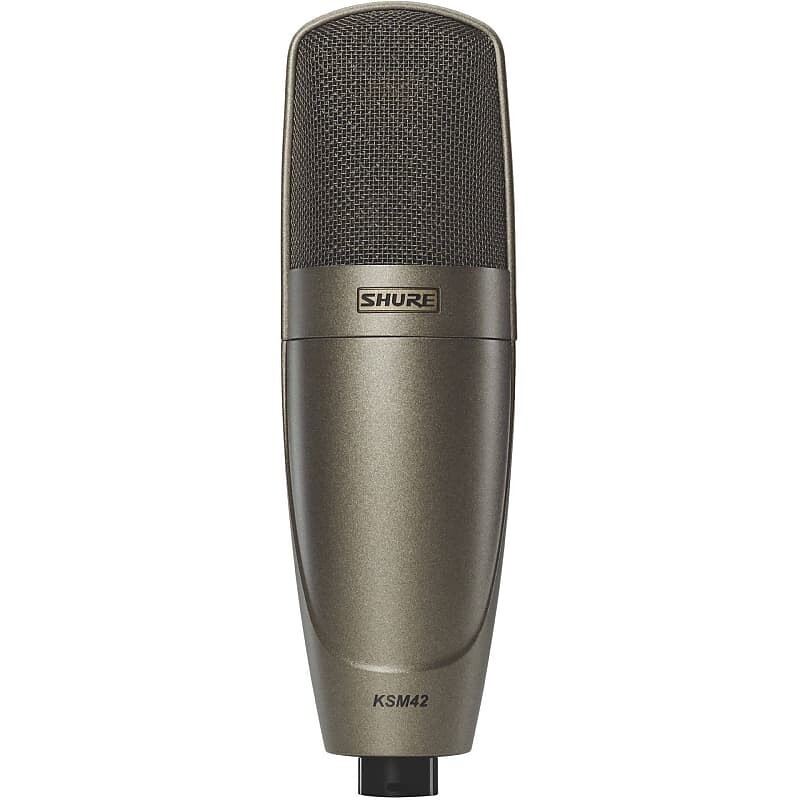 

Вокальный микрофон Shure KSM42 / SG Medium Diaphragm Cardioid Condenser Microphone