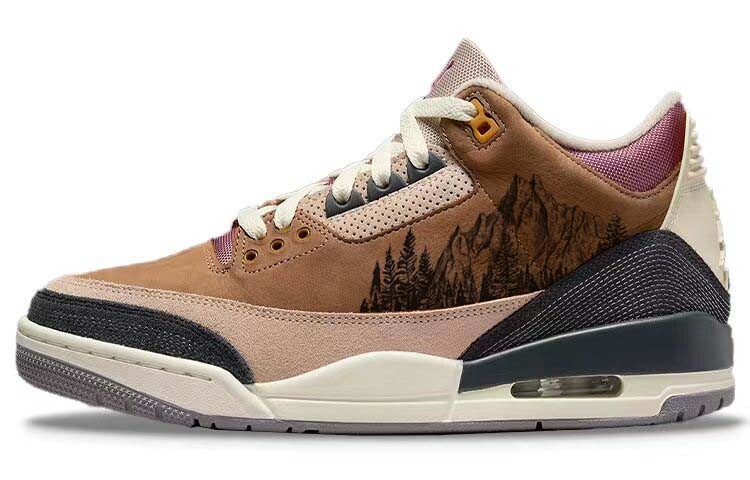 

Jordan Air Jordan 3 винтажные баскетбольные кроссовки мужские, Dark Brown