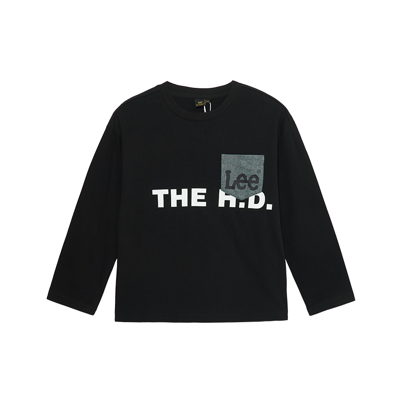 

Футболка для младших школьников Lee, черный