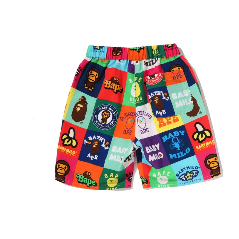 Шорты детские мультиколор A BATHING APE — фото 3