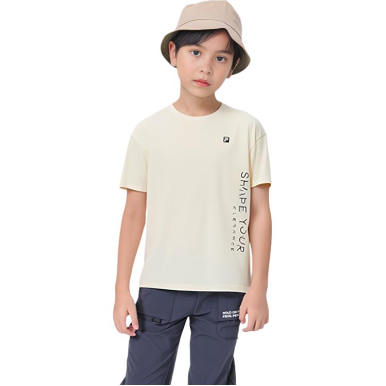 Футболка для подростков FILA KIDS, желтый — фото 4