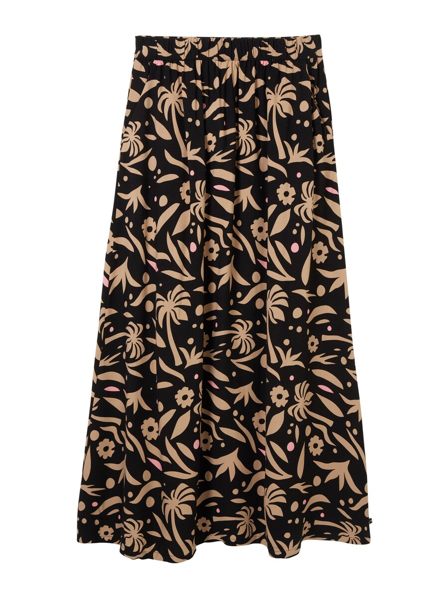 

Юбка макси TOM TAILOR DENIM Skirt, черный