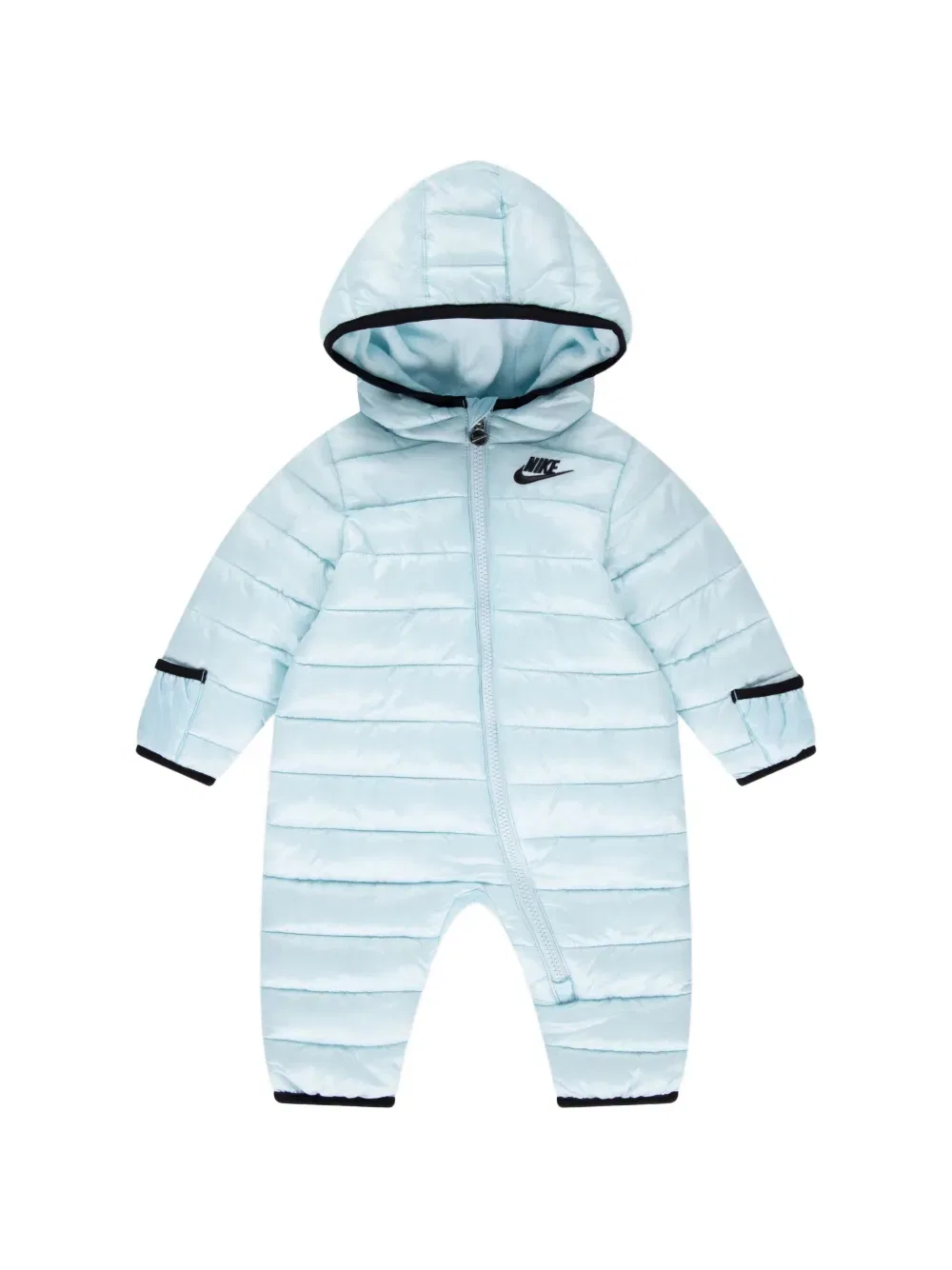 Зимний комбинезон с капюшоном и логотипом Nike Kids, синий