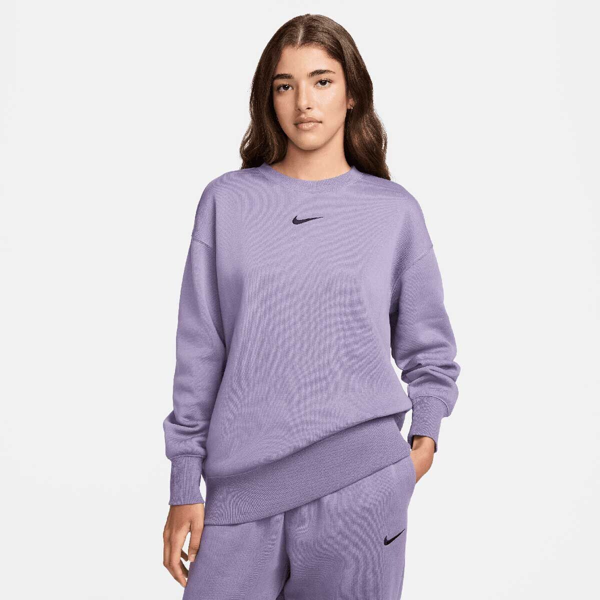 

Свитшот W NSW PHNX FLC OS Nike, цвет Grau/Schwarz