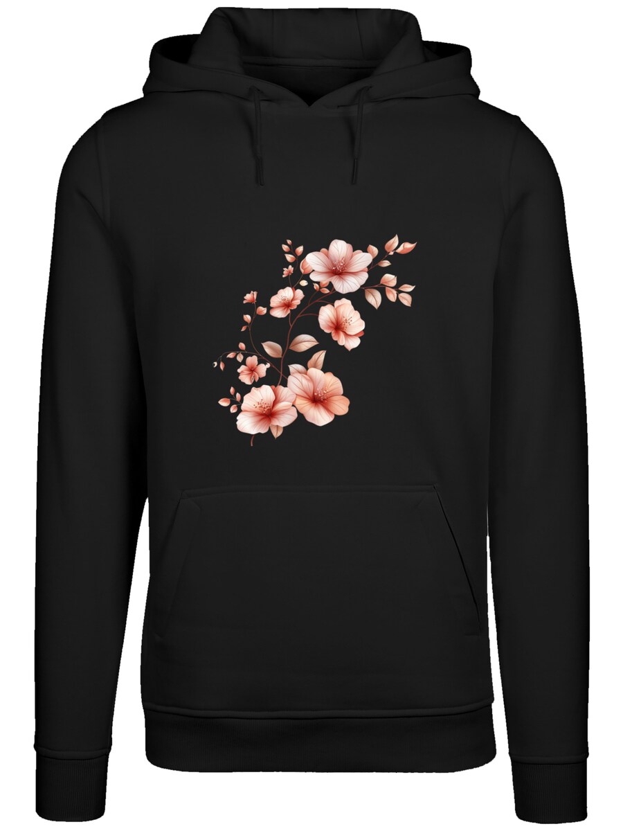 

Толстовка F4NT4STIC Rosa Blumenzweig 3D, Black