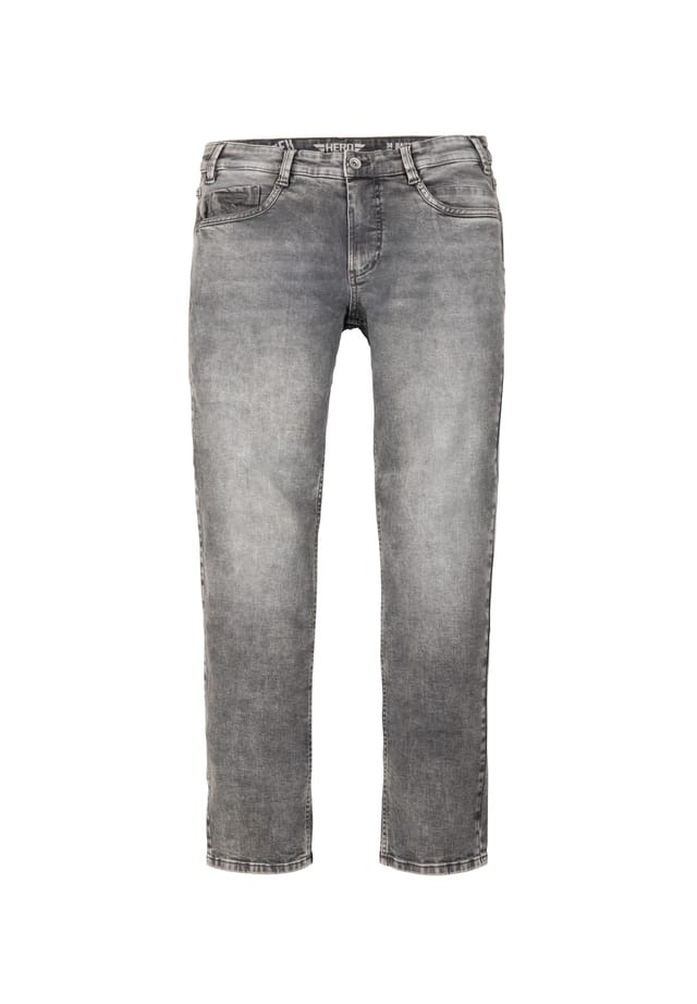 

Джинсы Baxter denim с пятью карманами Hero By John Medoox, серый