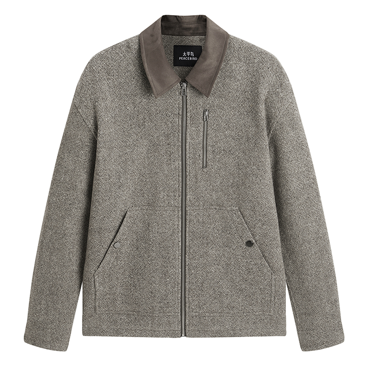 

Куртка Chanel Inspired для мужчин PEACEBIRD MEN, cashmere хаки, batch 1