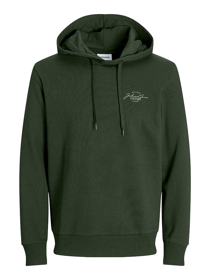 

Толстовка с капюшоном Jack & Jones, темно-зеленый