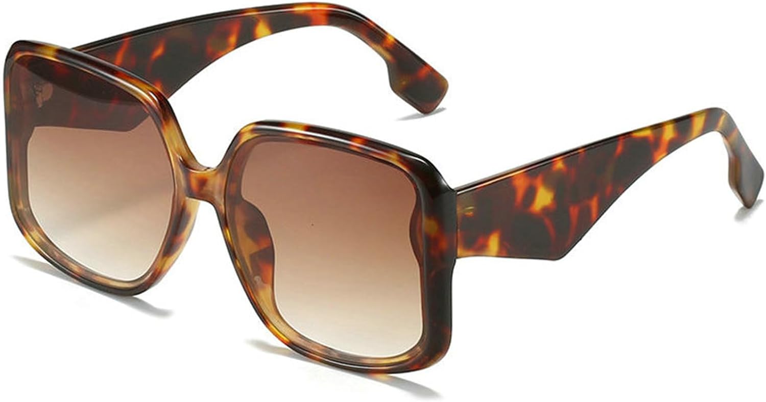 

Модные квадратные солнцезащитные очки большого размера для женщин и мужчин в стиле ретро, ​​роскошные, винтажные, прямоугольные, с большой оправой, защита от ультрафиолета UV400 helena, C3