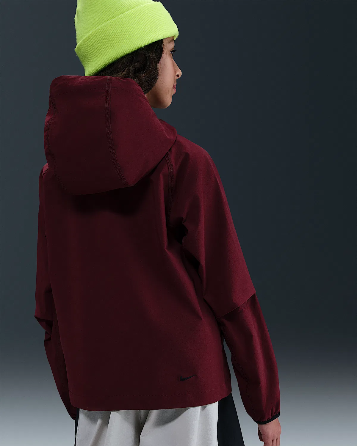 Детская куртка Nike Tech для мальчиков, Dark Team Red/Dark Team Red/Black — фото 2